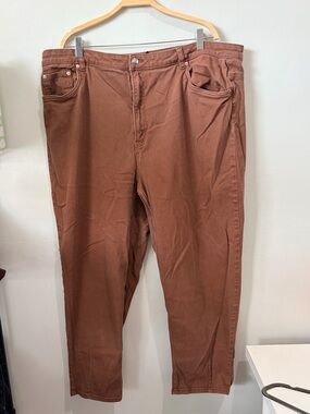 🤎 H&M Divided Brown Canvas Utility Work Pants | XXL